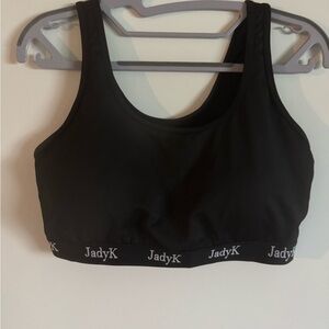 NWOT Set of 2 JadyK Black Arya Sports Bralettes